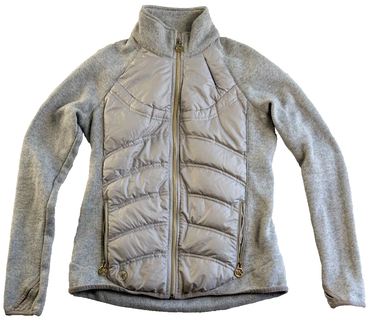 Michael Kors Maglione Puffer Donna Argento Taglia S