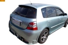 Bad Beast Heckspoiler ohne Kennzeichenaussp für Honda Civic EU7 8 9 Bj 01-05