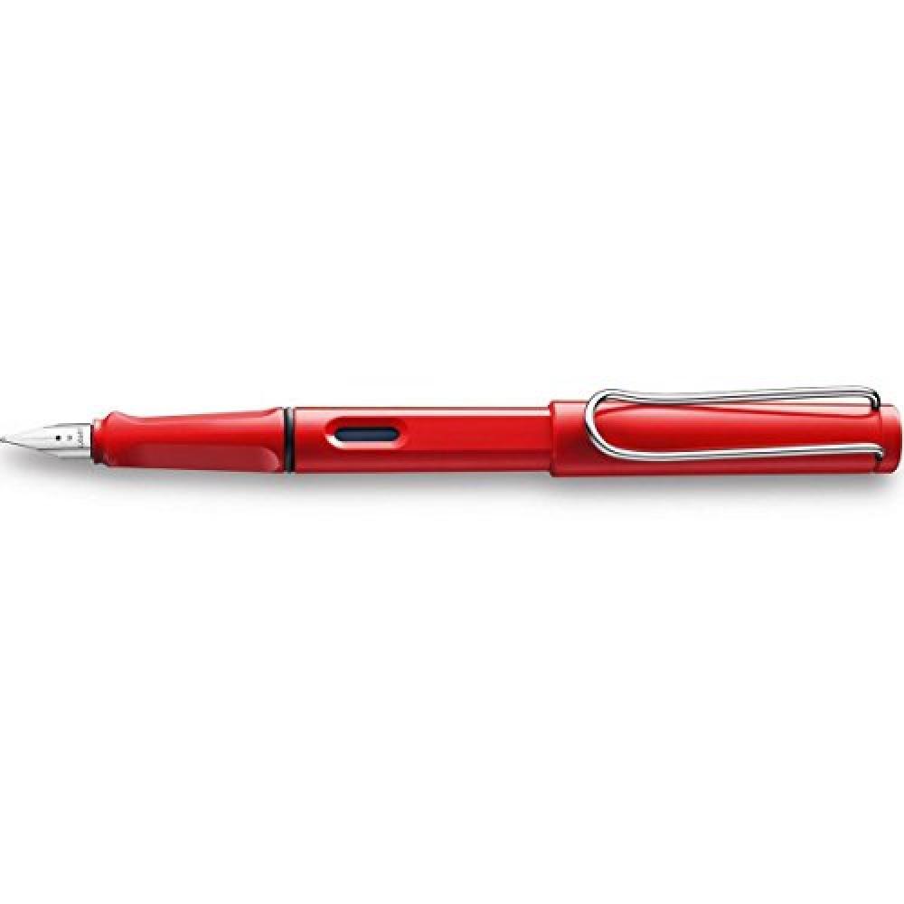 (TG. 1) Lamy Fontana Safari - Penna stilografica, Rosso - NUOVO