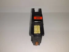 FPE NA120 20 Amp 1 Pole Stab-Lok Type NA Thick Federal Pacific Breaker RED