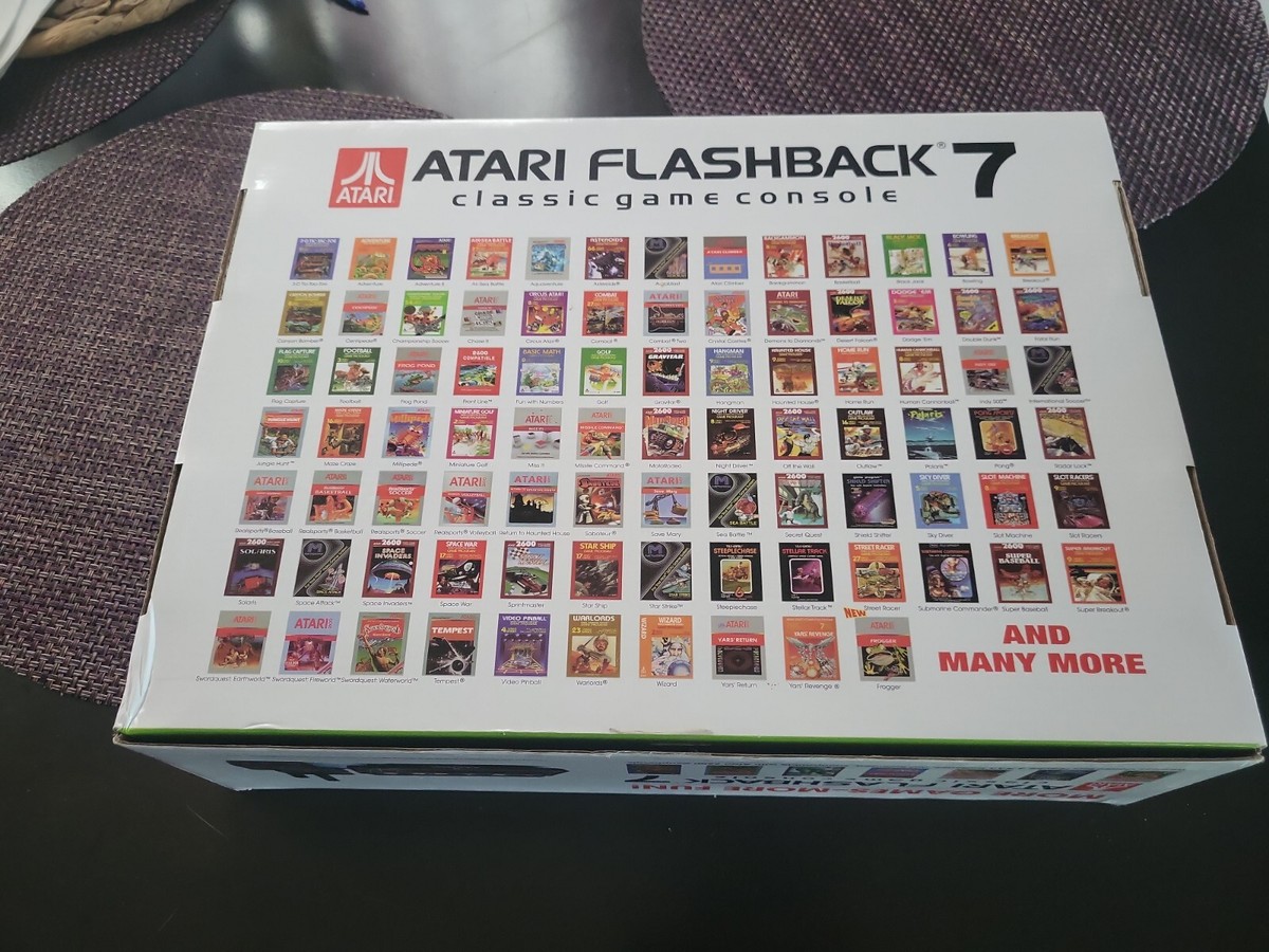 Atari Flashback 7　アタリ フラッシュバック７ Amazon.com: AtGames Atari Flashback 7 Classic Console