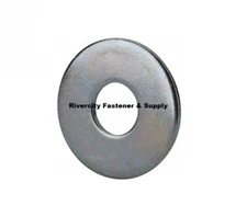M6 Fender Washers 6mm Metric Flat Steel Washer DIN 9021B Large OD Zinc Plated