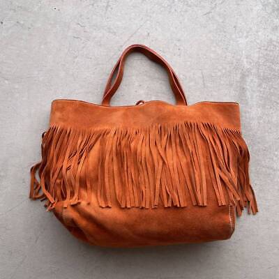 MIU MIU 00s Fringe Leather Bag Archive Orange Tracking MIU MIU 00s Fringe Leather Bag Archive Orange Tracking