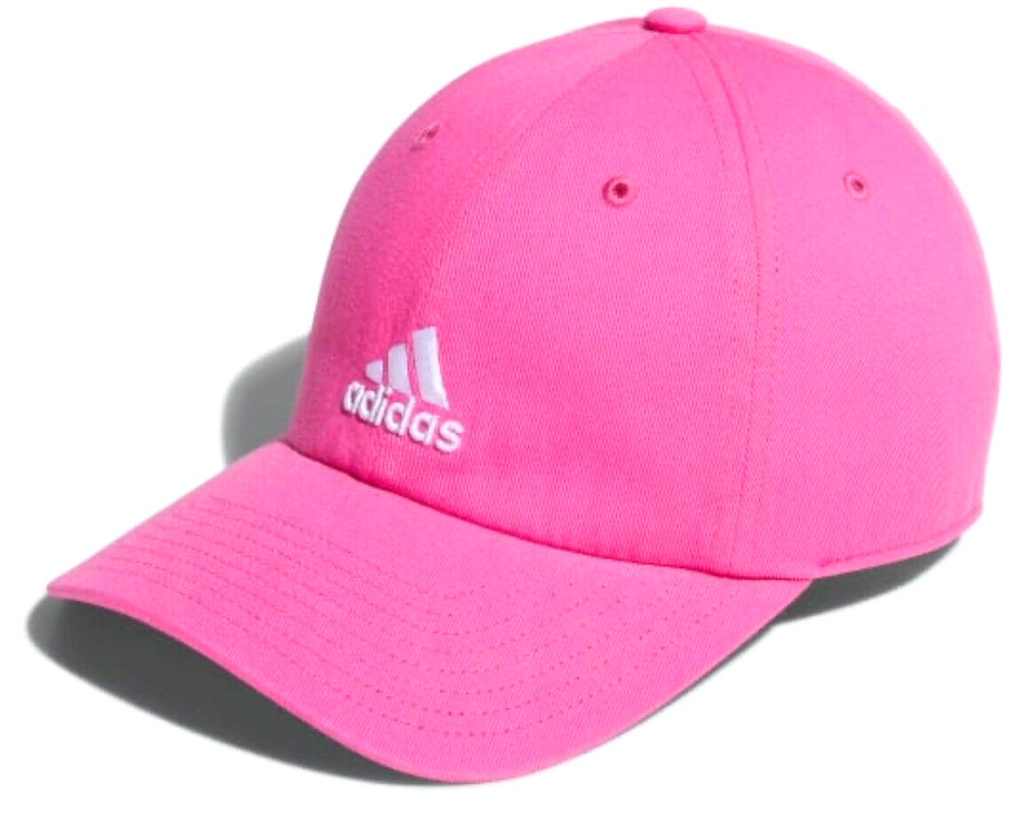 [IR0815] adidas Saturday Hat Youth Fit Pink One Size