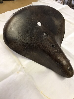ancienne très Jolie selle de vélo en cuir Original - Marque THERMERITOR Groupon