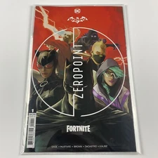 Batman Fortnite Zero Point 1 by Mikel Janin. Sealed Harley Quinn Skin/Code