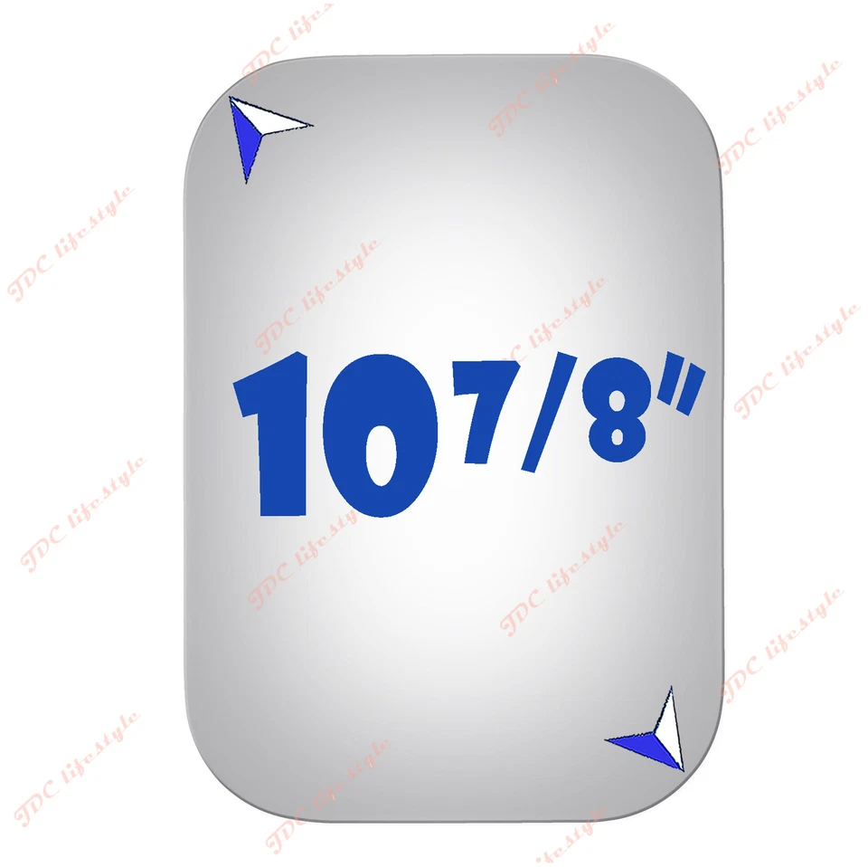 NUEVO Espejo plano de vidrio para conductor/pasajero de camioneta GMC #2204 Foto 2 de 4