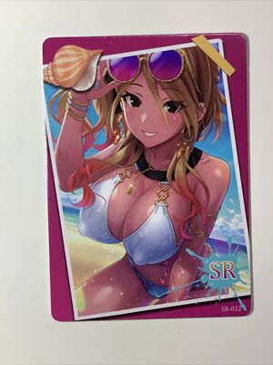 Mei Izumi Idolmaster SR 12 Goddess Waifu Card Girl Anime Sexy Swimsuit Hot Cute