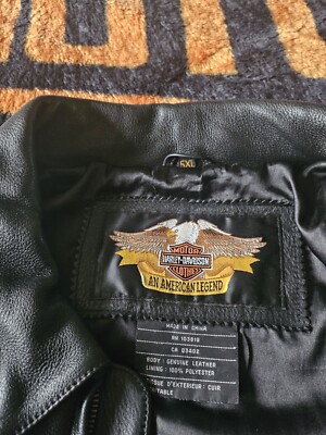 Harley-Davidson 2003 100th Anniversary Leather Jacket 5 XL. | eBay