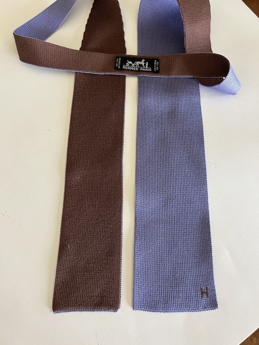 hermes knit ties
