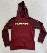 Washington Redskins Nike NFL On Field Apparel Long Sleeve Hoodie Mens Small