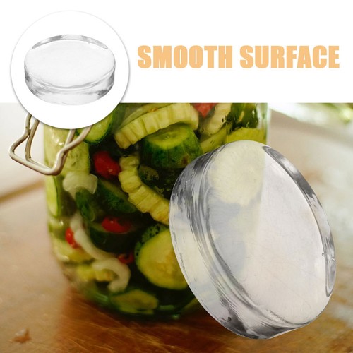 2 Pcs Pressure Stone Canning Weight Pickling Weights for Wide Mouth Jars - Picture 7 of 12
