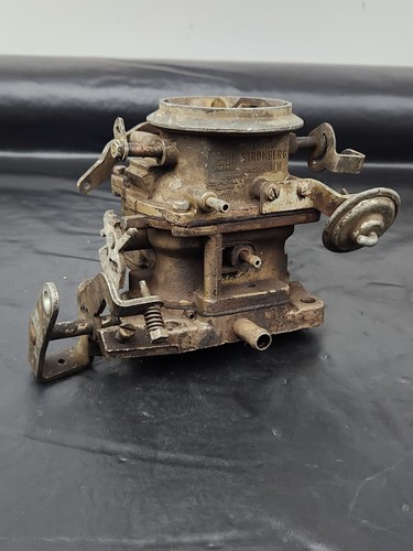 Stromberg WW 2-Barrel Carburetor Carb FOR PARTS OR REPAIR EVERYTHING MOVES