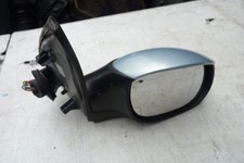 Peugeot 206 drivers Door / Wing Mirror Electric type light blue 2002-2008