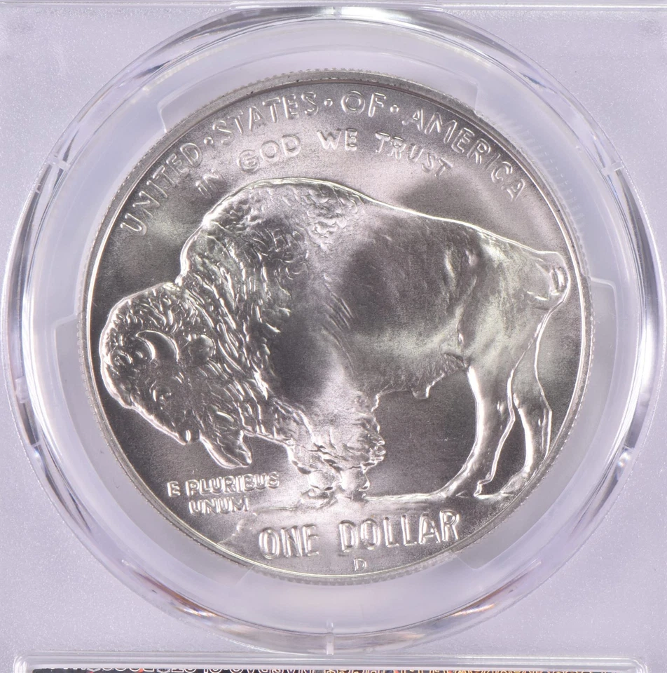 MS70 2001-D Buffalo Commemorative Silver Dollar PCGS *4879 - Image 4 of 4