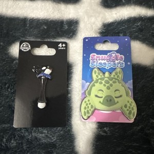 Sea World Orca And Snuggle Sleepers Turtle Pins