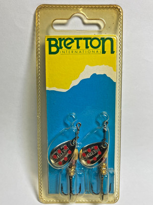 Daiwa Bretton Spinner #1 (3g) Red/Silver Vintage