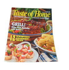 Taste of Home Magazine June July 2005 Grill Recipes Cooking Issue