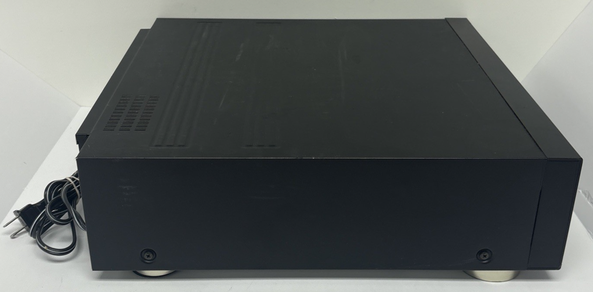 Pioneer CD CDV LD Player 8FS 20-Bit DLC LaserDisc Vintage Black