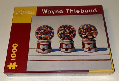 Pomegranate Artpiece Puzzle Wayne Thiebaud ''3 Machines'' (1963) 1000pc *NEW*