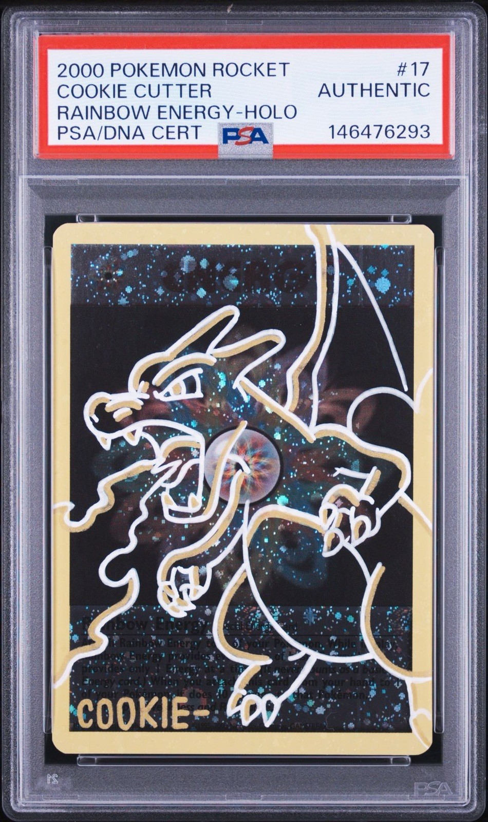 Charizard Sketched Autograph - Mattsworlds Cookie Cutter