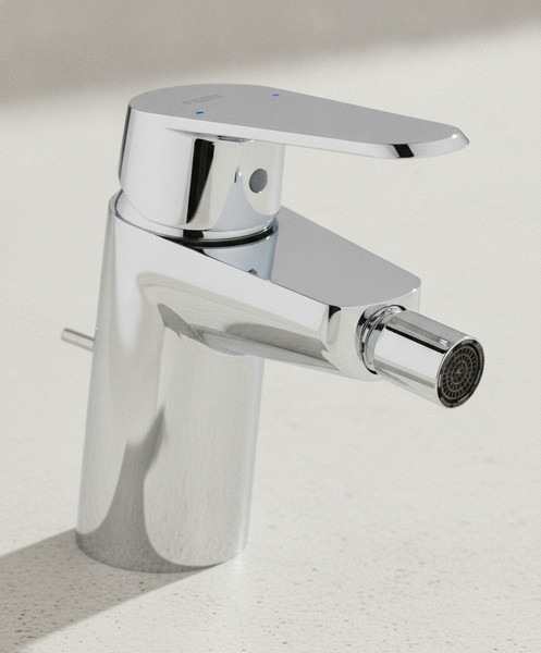 Grohe Einhand-Bidetbatterie Eurodisc C 33244_2 Zugstangen-Ablaufgarnitur Chrom-image