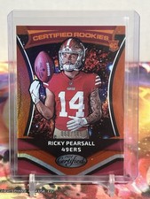 2024 Ricky Pearsall Certified Rookies Mirror Orange /149 San Francisco 49ers RC