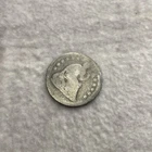 Seated Liberty Half Dime Unreadable Date 90% Silver