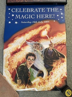Harry Potter The Chamber of Secrets Poster Set + Original 2005 HBP Bloomsbury
