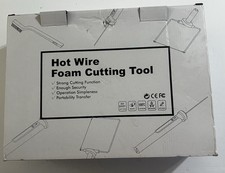 4 In 1 Hot Wire Electric Foam Cutter Kit Styrofoam Cutting Tool 15W 6V With Case