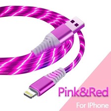 1M Fast Charging Luminous Mobile Phone Charging Data Cable Type-C IOS