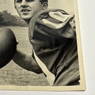 RARE & VINTAGE B&W Fran Tarkenton Autographed 8x10 Photo HOF — photo 4