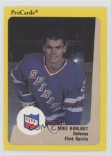 1989-90 Procards IHL Mike Hurlbut #35 0f8
