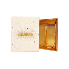 Chanel Geschenkbox Schachtel Box Weihnachten für Parfum/Schmuck Weiß/Gold