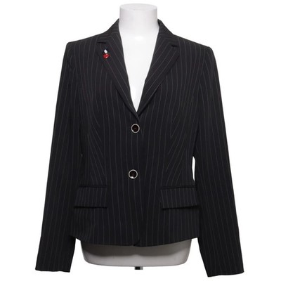 Riani, Blazer, Größe: 40, Schwarz, Polyester, Nadelstreifen, Damen #dXv
