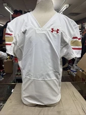 Under Armour Birmingham Stallions Players Jersey White/Red/Gold Jersey No Number