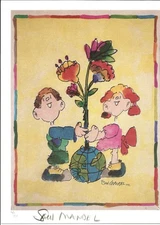 SAUL MANDEL WFUNA ART GRAPHIC - 1992 - SCIENCE & TECH. DEVEL. #147/500