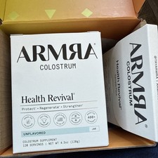 ARMRA Colostrum Health Revival Unflavored 120...