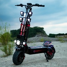 Scooter Eléctrico 10000W Adulto NFC Arranque Offroad E-Scooter Plegable 60V40AH 55 MPH