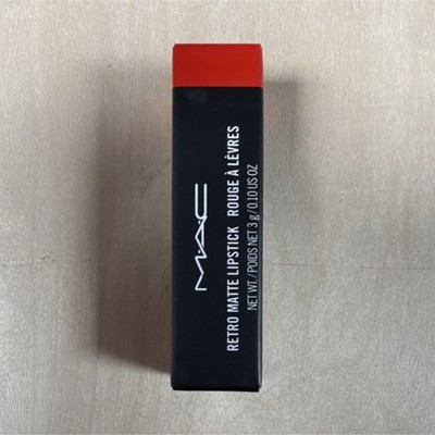 M·A·C Retro Matte RUBY WOO 707 Lipstick Red Matte full Size Lip Color