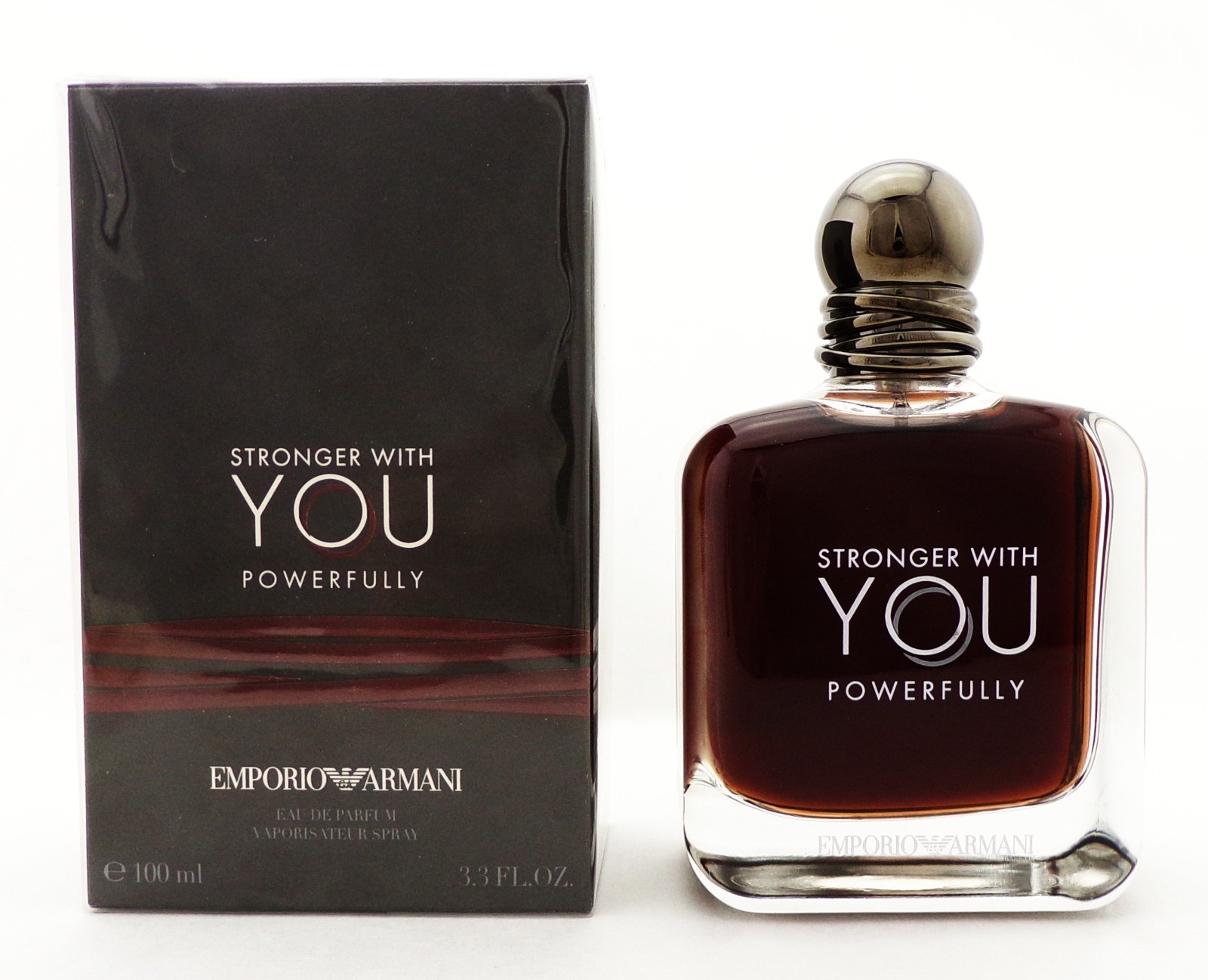 Emporio Armani Stronger With You POWERFULLY 3.3 oz. EDP Spray Men New Sealed Box