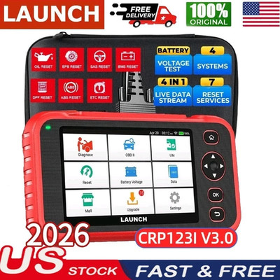 LAUNCH CRP123I V3.0 OBD Scanner SRS Code Reader Check Engine Diagnostic Tool*  