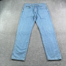 Vintage Wrangler Jeans Mens 33x30 Fits 31x30 Straight Leg Denim Made in USA