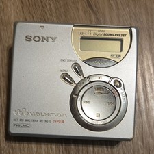 Sony Walkman Net MD MZ-N510 MiniDisc Recorder Silver USB Line-In G-Protection