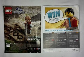 LEGO 75918 Jurassic World T. Rex Tracker - Instruction Manuals 1 & 2 ONLY