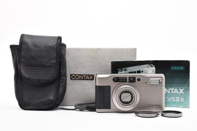 All Works! [MINT+++ w/BOX] Contax TVS II Point Shoot 35mm Film Camera from JAPAN