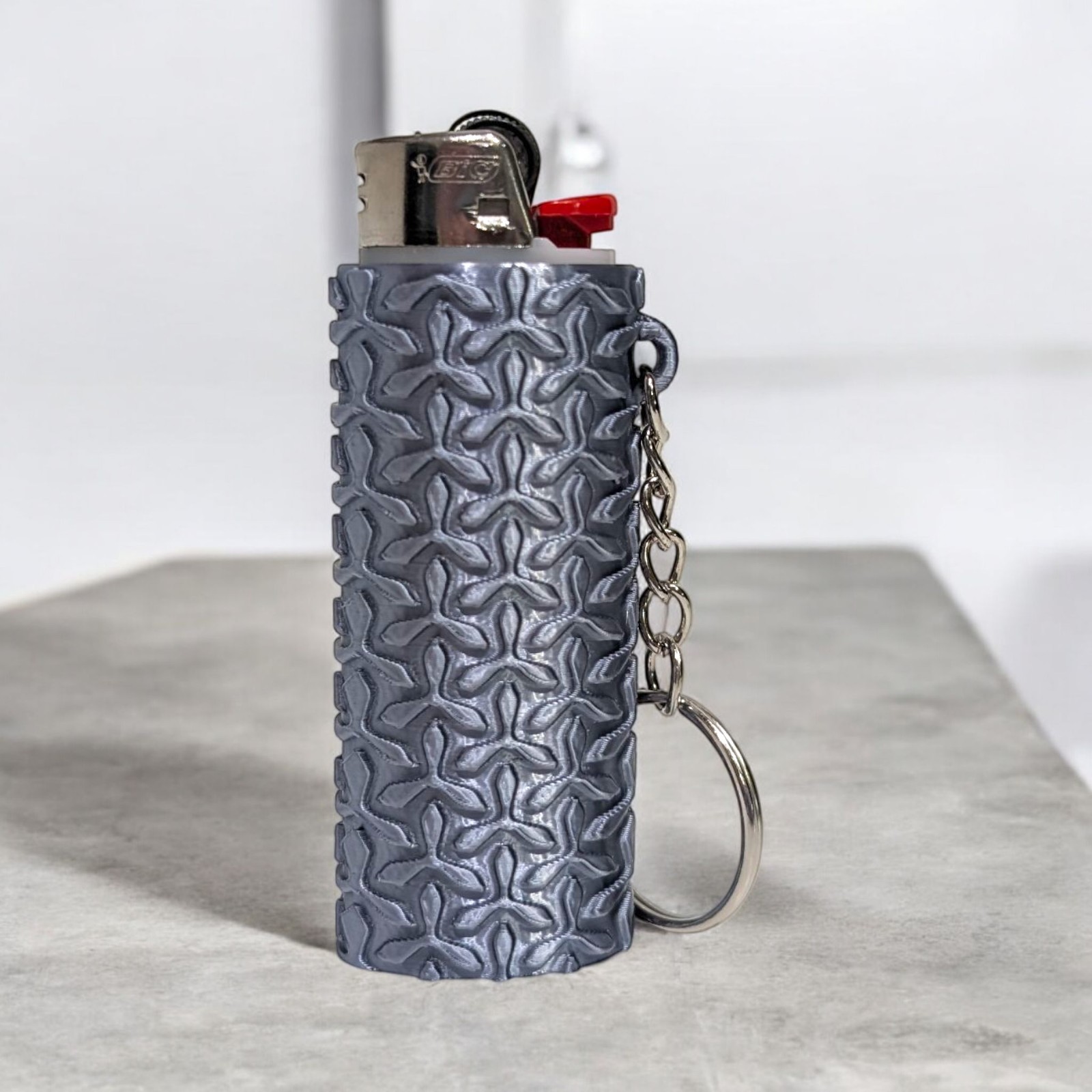 Case Keychain (fits Plain Reg Size Bic Lighters)