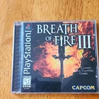 CAPCOM Breath of Fire III Sony PlayStation 1 NTSC-U/C RPG 1998 T-Teen