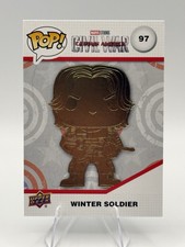 Winter Soldier Gold Foil Funko Card - Captain America Civil War #97