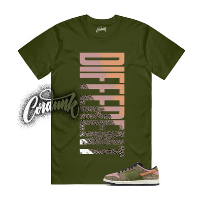 Dunk Recreational Use Khaki Amber Brown Rust Pink Green Rec T Shirt Match DFRNT